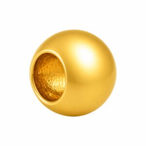 Crimp - 2.5mm - 2.2 Grams - Gold