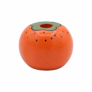 Wood Bead - Fruit - Orange - 18mm