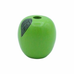 Wood Bead - Fruit - Apple - 19mm