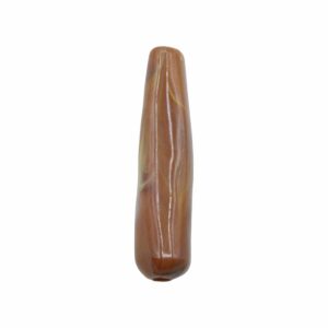 Drop Wave Bead - 80 x 18mm - Brown