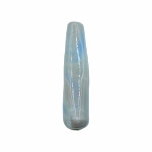 Drop Wave Bead - 80 x 18mm - Grey