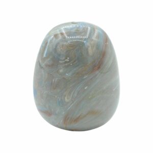 Oval Bead - 55 x 43mm - Grey