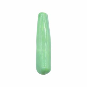 Drop Wave Bead - 80 x 18mm - Green