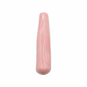 Drop Wave Bead - 80 x 18mm - Pink