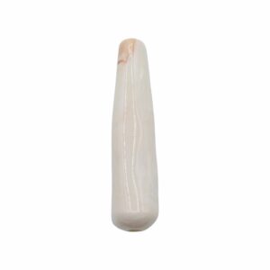 Drop Wave Bead - 80 x 18mm - Cream