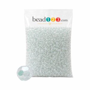 Round Faceted - 6mm - 500 Gram - 5600 Pieces - AB