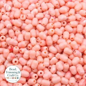 Oval Bead - Irregular - 7mm - Pink