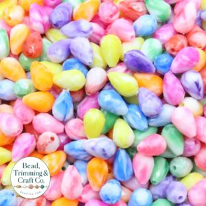 Drop Bead – 12mm – Mix Colour