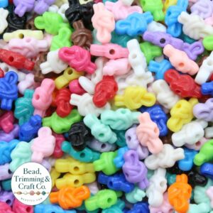 Knot Bead – 13mm – Opaque Mix