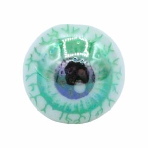 Eye Bead - Blood Shot - 16mm - Green