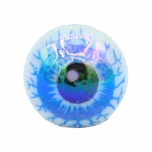 Eye Bead - Blood Shot - 16mm - Blue