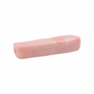 Rectangle Wave Bead - 80 x 18mm - Pink