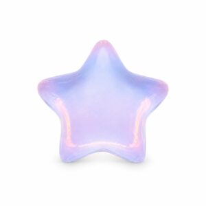 Star Cabochon - 8mm - Light Purple Opal