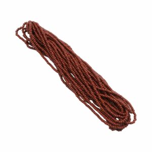 Seed Bead Hank - 11/0 - Preciosa - Brown Opaque - 19 grams
