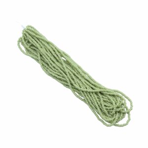 Seed Bead Hank - 11/0 - Preciosa - Celadon Opaque Solgel - 18.5 grams