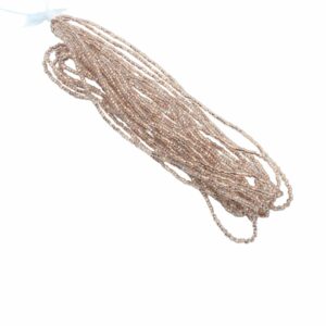 Seed Bead Hank - 11/0 - Preciosa - Crystal Copperlined - 18 grams