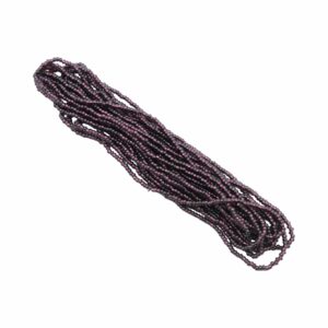 Seed Bead Hank - 11/0 - Preciosa - Dark Amethyst Silverlined - 17 grams