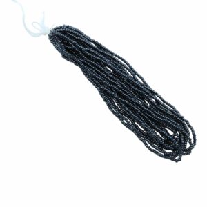 Seed Bead Hank - 11/0 - Preciosa - Gunmetal - 19 grams