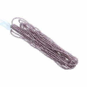 Seed Bead Hank - 11/0 - Preciosa - Light Amethyst Silverlined - 16.5 grams