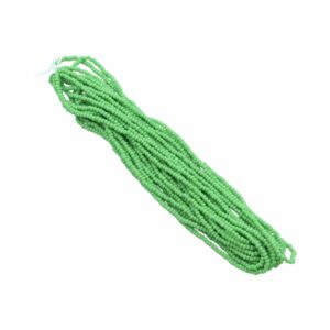 Seed Bead Hank - 11/0 - Preciosa - Lt Green Opaque - 18 grams