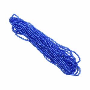 Seed Bead Hank - 11/0 - Preciosa - Sapphire Silverlined - 17 grams
