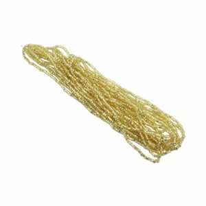 Seed Bead Hank - 11/0 - Preciosa - Strawberry Gold Silverlined - 17 grams