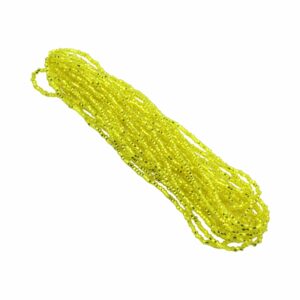 Seed Bead Hank - 11/0 - Preciosa - Yellow Silverlined - 18.5 grams