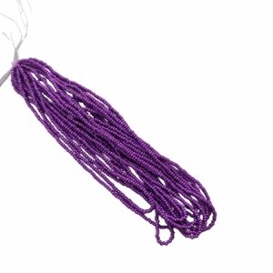 Seed Bead Hank - 11/0 - Preciosa - Violet Met - 18 grams