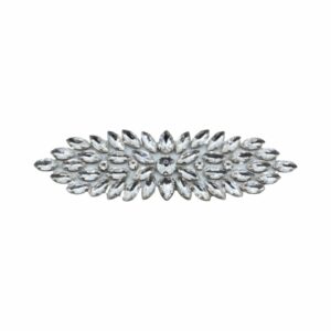 Crystal Applique - Heat Fix - 16cm - Crystal / Silver
