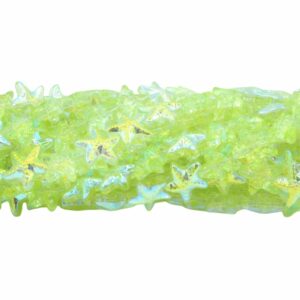 Starfish Bead - 15mm - 70cm Strand - Chrysolite AB