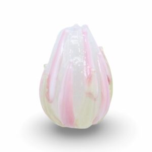 Tulip Lampwork Bead - 24mm - Pink
