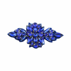 Crystal Applique - 95mm - Sapphire