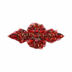 Crystal Applique - 95mm - Light Siam