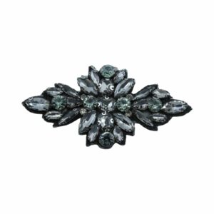 Crystal Applique - 95mm - Silver Night