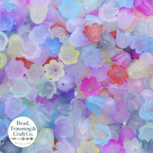 Flower Cap - 10mm - Mix Colour