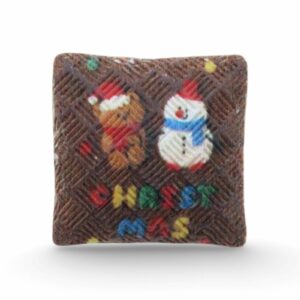 Christmas Cushion Bead - 25mm