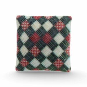 Christmas Cushion Bead - 25mm