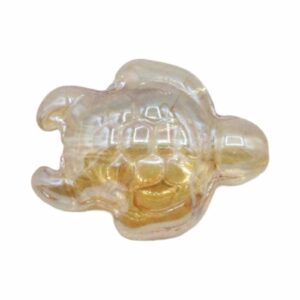 Turtle Bead - 18mm - Golden Shadow