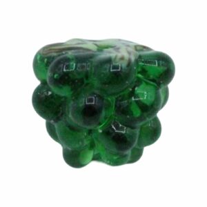 Grape Glass Beads - Glazed - 12mm - Green