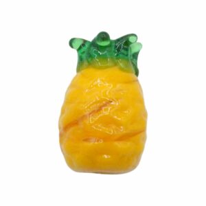 Pineapple Glass Beads – Glazed – 21mm
