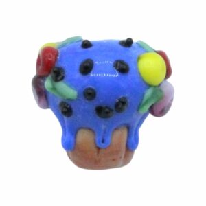 Cupcake Glass Beads – Lampwork – 15mm