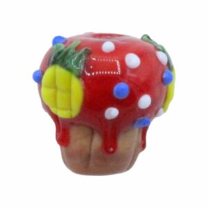 Cupcake Glass Beads – Lampwork – 15mm
