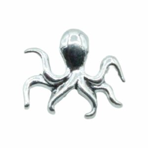 Octopus Bead - 16mm - Ant Silver