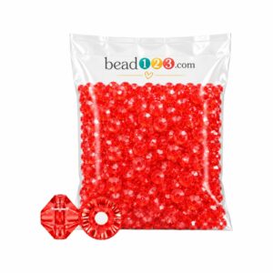 Rondelle Spacer Bead – 6mm – 250 Grams - 4700 Pieces - Light Siam