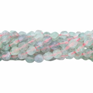 8mm Faceted Bead - Diamond Cut - Fluorite - 38cm Strand