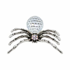 Spider Pendant with Swarovski Crystal – 51mm - Crystal